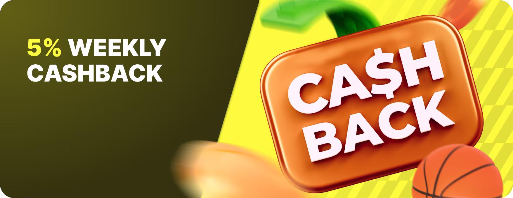5% Weekly Cashback